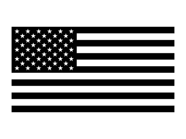 미국의 Flag American 국기를 이빛나는 Eps Vector — 스톡 벡터