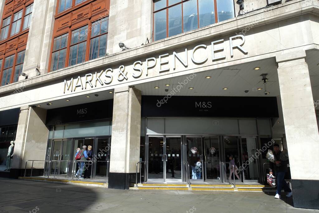 The Marks and Spencer food and homeware store can be found at 458 Oxford Street, London, near Marble Arch