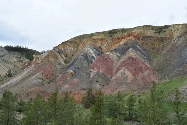 Altai Vale Vermelho Marte — Fotografia de Stock