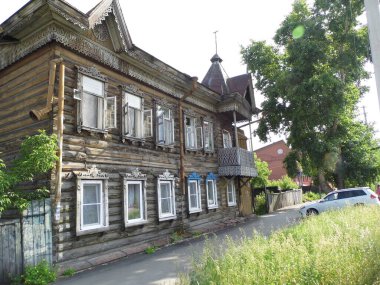 Eski kasabanın evi.