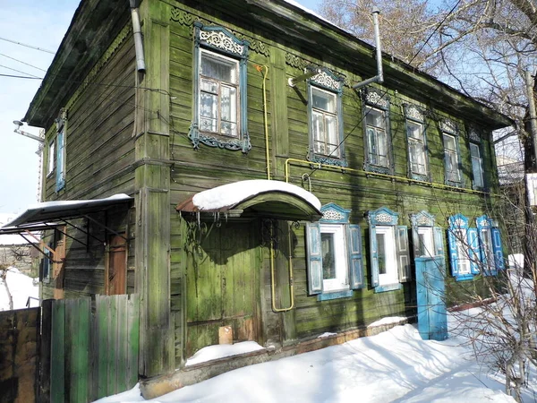 Dům Staré Město Barnaul — Stock fotografie