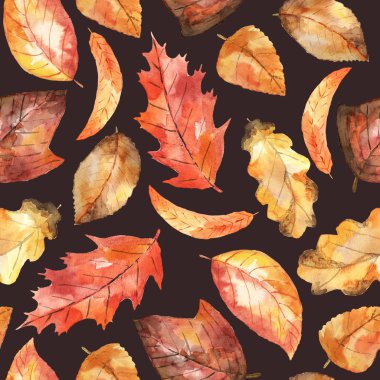 suluboya sonbahar deseni