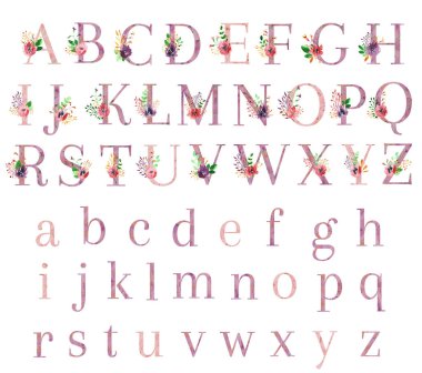 Suluboya monogram seti