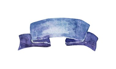 Suluboya mavi şerit