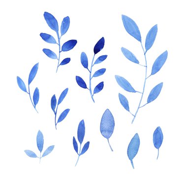 Suluboya gül deseni