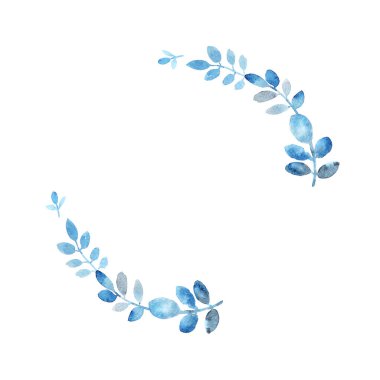 Suluboya gül deseni