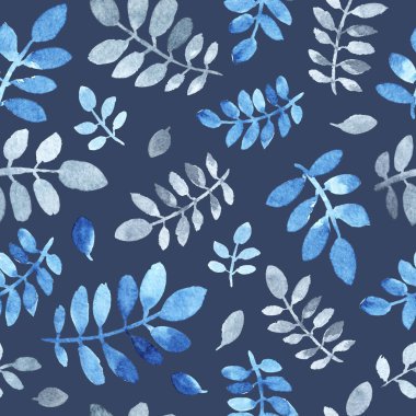 Suluboya çiçek deseni