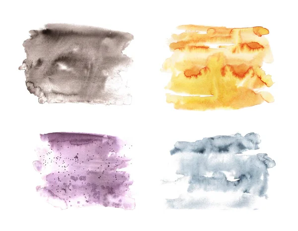 Set of watercolor backgrounds — Stock Photo, Image