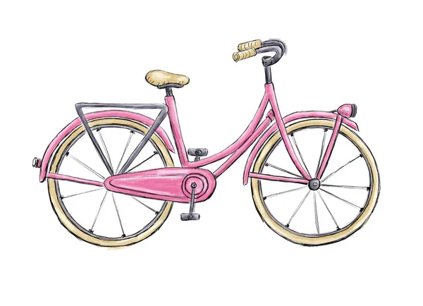 Ilustração de bicicleta Imagens Royalty-Free
