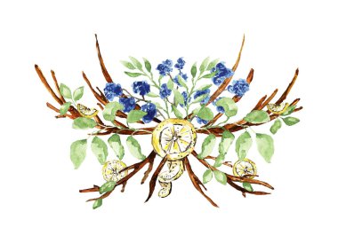 Suluboya Noel buketi