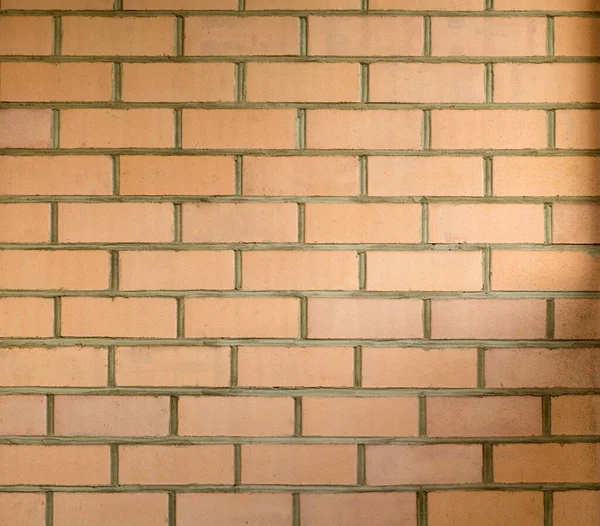 Orangefarbene Ziegelmauer — Stockfoto