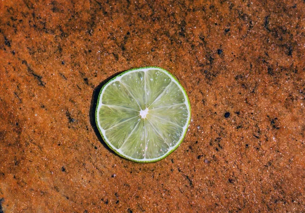 Isolated Citrus Slices Background — Stock Photo, Image