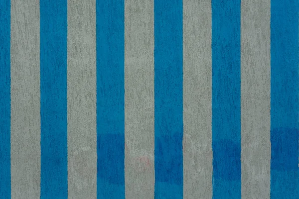 Concrete Wall White Blue Stripes Stock Image