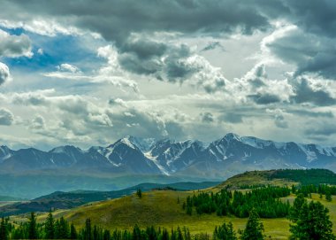 Altai Krai 'deki dağlar, Rusya