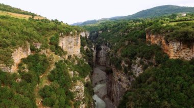 Arnavutluk - Osum Nehri Kanyonu - kaniones Osumi Drone