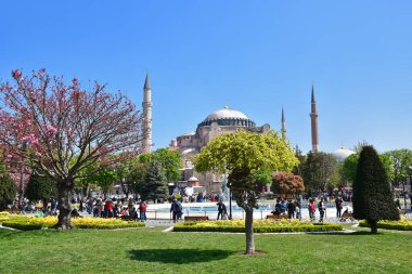 İstanbul, Türkiye 'de güzel sultanahmet meydanı