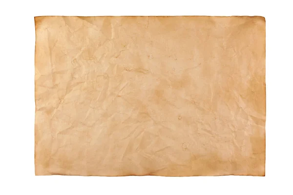 Beyaz arkaplan üzerine el işi kağıt, izole