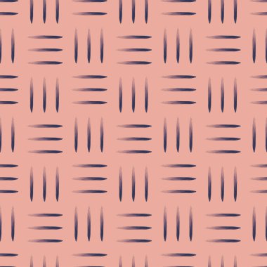 Vektör mavi çizgiler, çizgiler pembe pürüzsüz desen