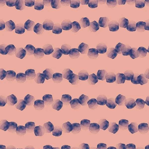 Векторно-голубые точки окрашивают розовый бесшовный узор — стоковый вектор