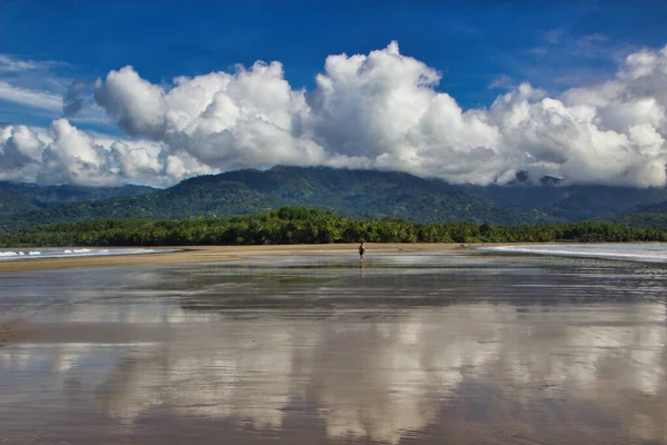 Punta Ballena Plage Vous Pouvez Voir Les Deux Côtés Plage — Photo