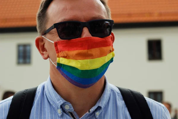 Lublin Lubelskie Polen Juni 2020 Verkiezingsrally Van President Andrzej Duda — Stockfoto