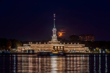 Moskova 'daki North River terminali veya Rechnoy Vokzal.