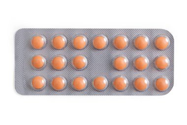 Tıp hapları paketlerine.