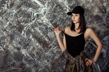 askeri ceket poz güzel modeli