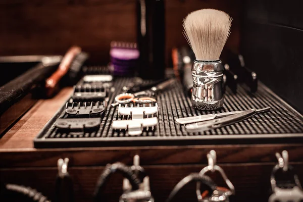 Tools of barber shop — Stock Photo, Image