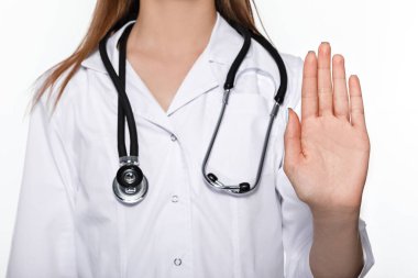 Dur hareket gösteren doktor