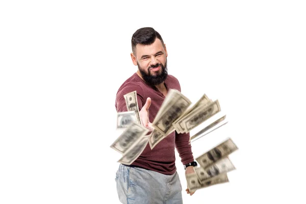 Hombre con dinero — Foto de Stock