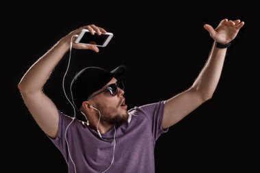 kulaklıklar müzik adamı