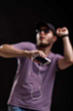 kulaklıklar müzik adam