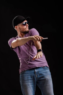 kulaklıklar müzik adam