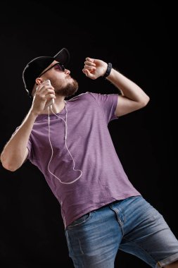 kulaklıklar müzik adam