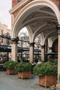 Batum, Gürcistan - 23 Eylül 2018: Batum'daki Piazza Meydanı