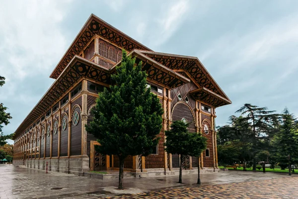 Batum, Gürcistan - 10 Eylül 2018: Seaside Park'ta Yaz Tiyatrosu