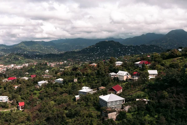 Batum şehrinin panoramik manzarası — Stok fotoğraf