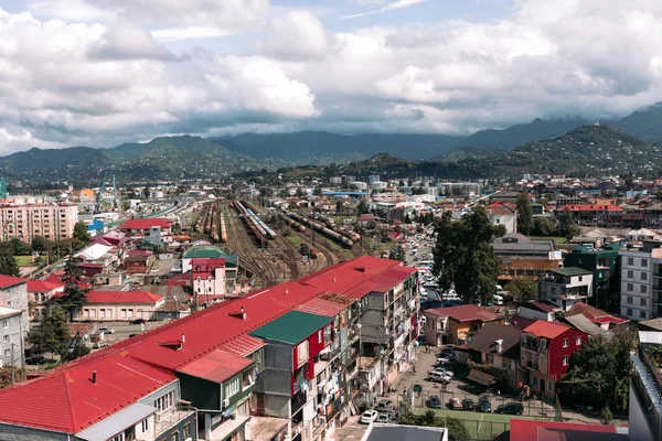 Panorámás kilátás Batumi városra — Stock Fotó