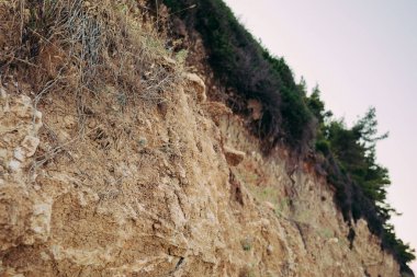 kumsal ve deniz gün batımında