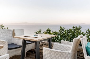 Restoran deniz terası