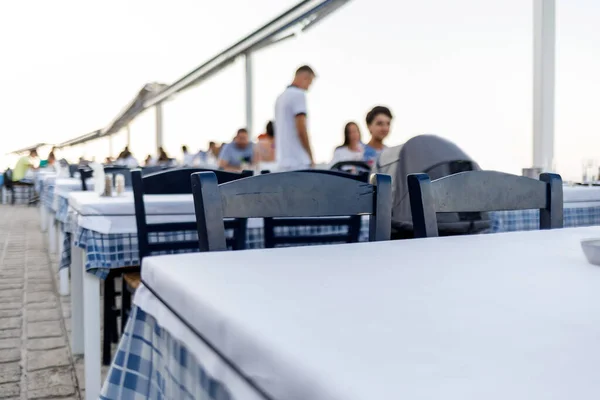 Restaurant sea terrace