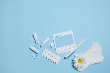 Adet öncesi hijyenik ped, ped, ağrı kesici