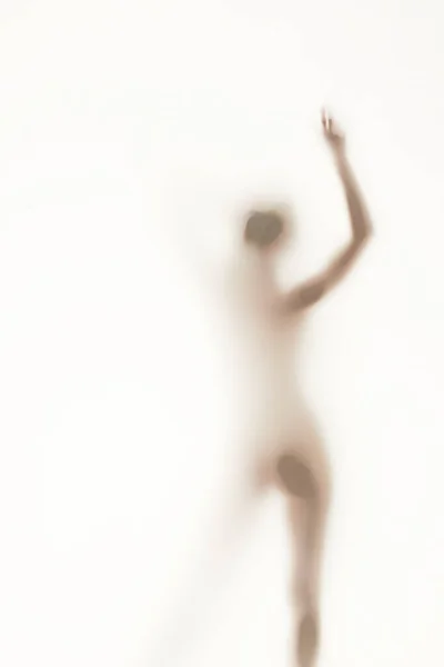 Sexy woman silhouette — Stock Photo, Image