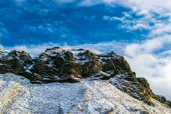 Photo Stunning Beautiful Landscape Snow Iceland Winter — Stock Photo, Image
