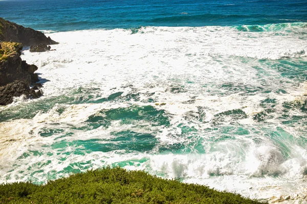 Foto Van Een Geweldig Prachtig Strand Cantabrië Spanje Zomer Zijn — Stockfoto