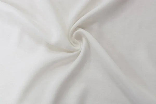 Tekstur Kain Poliester Keren Latar Belakang Tekstil Putih — Stok Foto