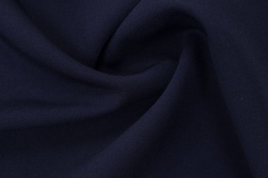 Mavi örtülü polyester kumaş desen arkaplan