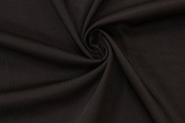 Koyu kahverengi polyester kumaş doku arkaplanı