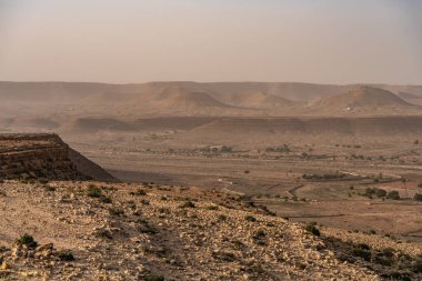 Tunisia 'daki djebel dahar, Chenini, douiret, germasa